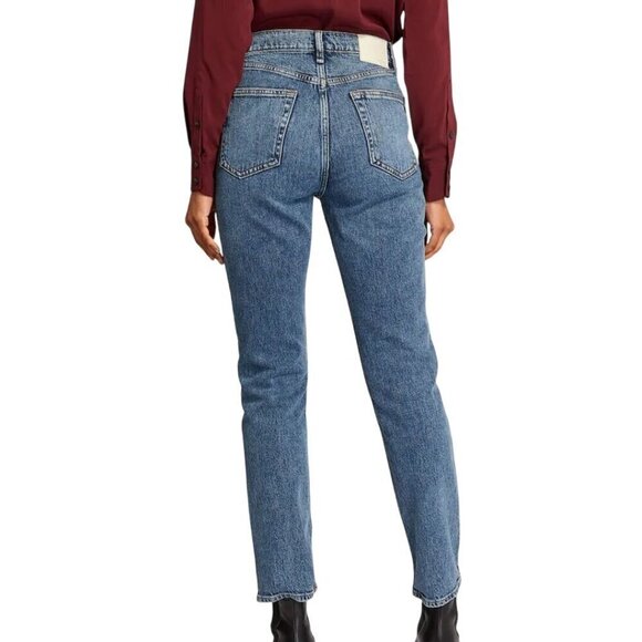 Rag & Bone Wren High Rise Slim Jeans Porter Size 29 - Picture 4 of 11